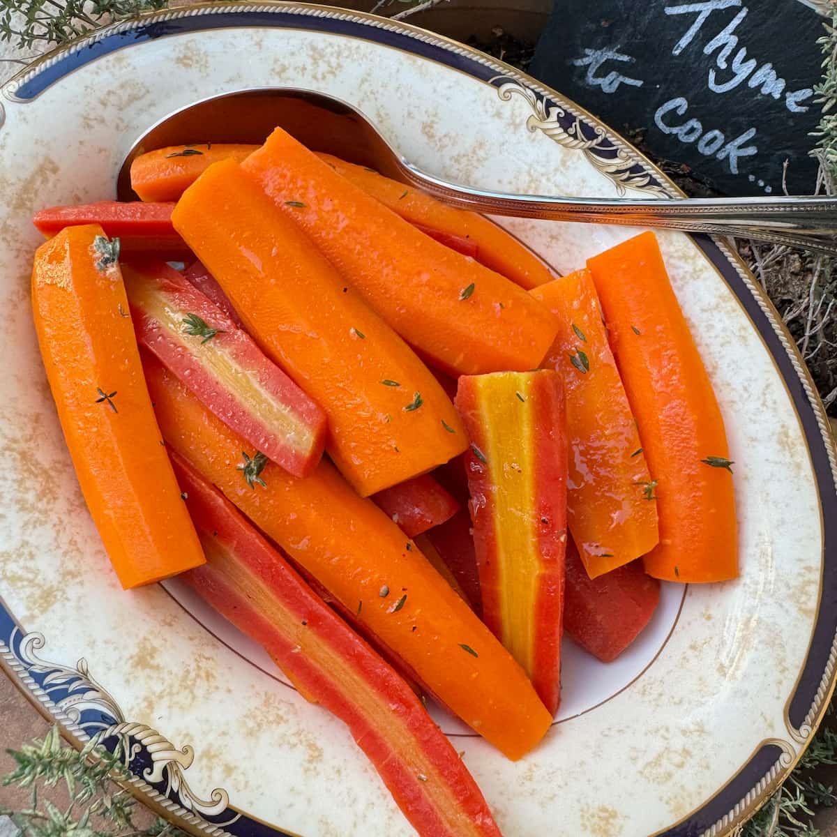 Glazed Carrots Vichy Style