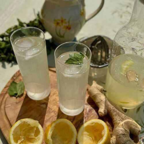 Citronnade - French Homemade Lemonade Recipe