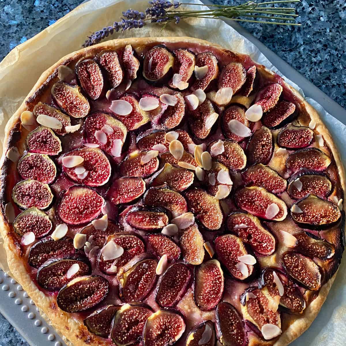 Fig Tart with Puff Pastry
