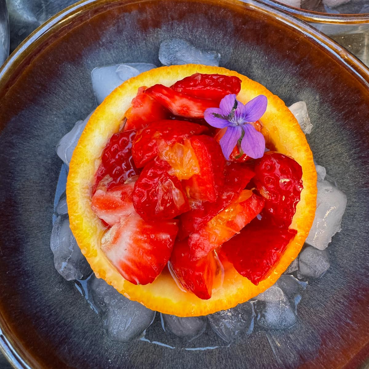 Strawberries with Orange (Fraises à la Maltaise)