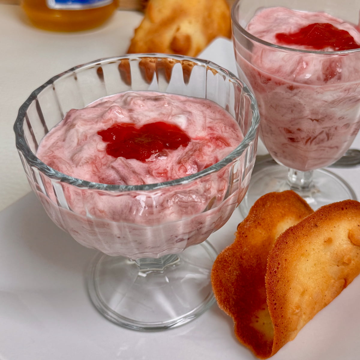 Rhubarb Fool with Ginger