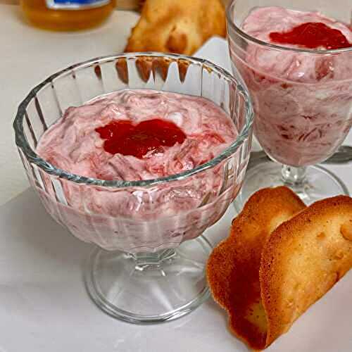 Rhubarb Fool with Ginger