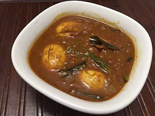 Ande ki kadi (Egg Curry) - Mama's Secret Recipes