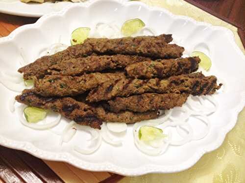 Beef Sheekh Kebabs