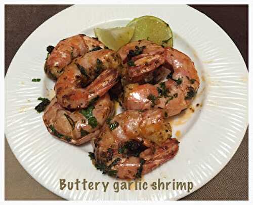 Buttery Garlic Shrimp - Mama's Secret Recipes