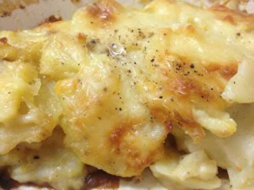 Cheesy scalloped potatoes - Mama's Secret Recipes
