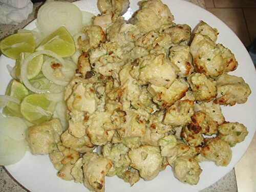 Chicken Malai Kebabs