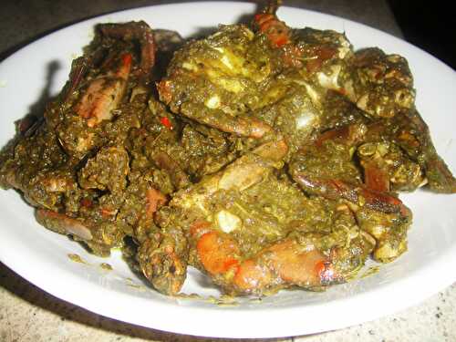 Crab Green Chilli Masala - Mama's Secret Recipes