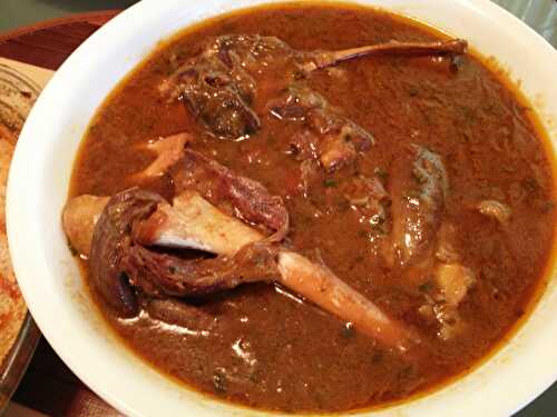 Lamb Shank Curry (Delhi Style)