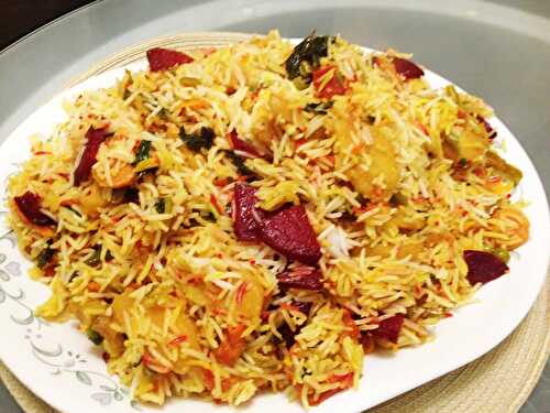 Madrasi Vegetable Biryani