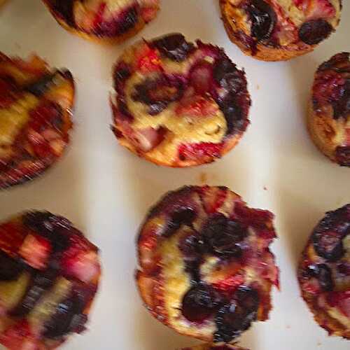Mini Oatmeal berry muffins and pancakes for toddlers - Mama's Secret Recipes