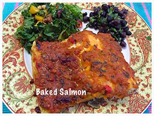 Saffron Flavoured Salmon - Mama's Secret Recipes