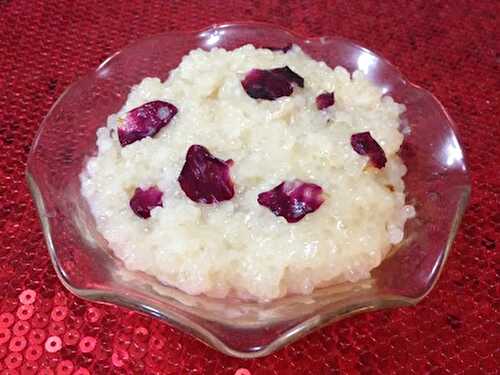 Sagudana Kheer (Porridge) Mama's Secret Recipes