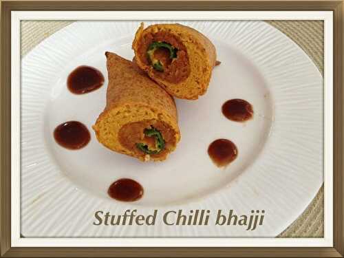 Stuffed Chilli Bhajjis
