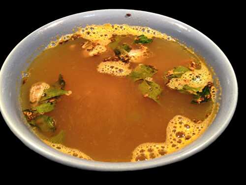 Tomato Rasam Soup, so flavourful!Mama's Secret Recipes