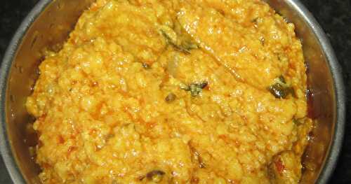 Chennai Special Vadacurry / Vadakari - Side dish Gravy for South Indian Breakfasts - Idli Dosa Sidedish