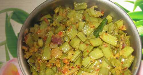 Cluster Beans Stir Fry with Peanuts and garlic | Kothavarangai Poriyal  with Peanut galic Masala | Diabetic Recipe 