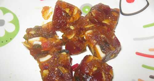 Dry Fruit Halwa - Dry Fruit Burfi -Traditional Diwali sweet Recipe - Indian Festival Recipe 