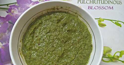 Healthy Pudina Thogayal | Mint leaves Chutney | Green Chutney