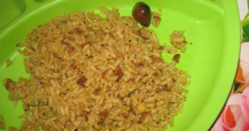 Kovil Puliyodharai - Navarathri Recipes  - Tamarind Rice in Temple Style - Traditional Puliyotharai from Grandmother's Kitchen