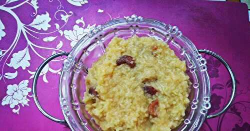 Kuthiravalli Sarkkarai Pongal | Barnyard Millet Sweet Pongal | Millets Sweet Pongal with Jaggery