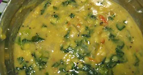Paruppu Keerai masiyal - Healthy Simple keerai recipe for lunch - Tamilnadu Special Keerai Recipe