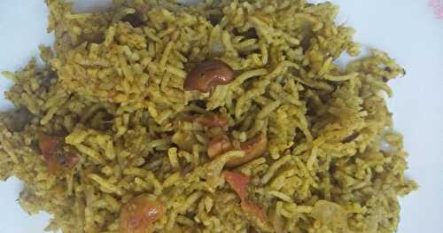 Pudina Sadam | Pudina Rice | Mint Rice Recipe