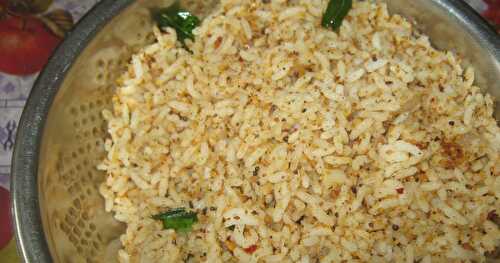 Spicy Poondu Sadam / Garlic Rice - Healthy Grandmother style Variety Rice recipe of Ancient Tamilnadu