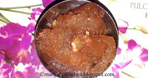 Tirunelveli Halwa Recipe - Tamil Nadu's Traditional Red Wheat Halwa - Samba Godhumai Halwa 