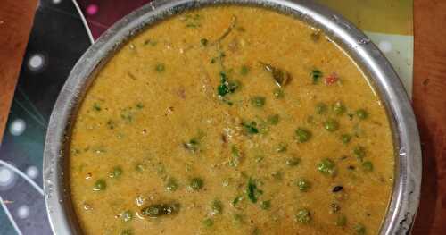 Pattani Kurma | Peas Kurma | Chapathi Dosa Side dish Recipe