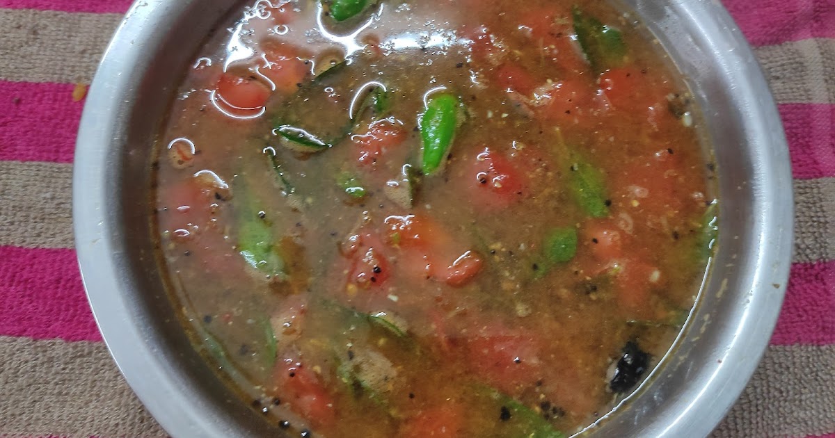 Traditional Poondu Milagu Rasam | Garlic pepper Rasam Recipe