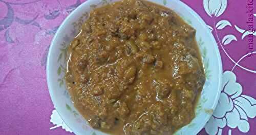 Red Lobia Gravy | Karamani Masala | Chapathi Side dish Recipe | Diabetic Recipe