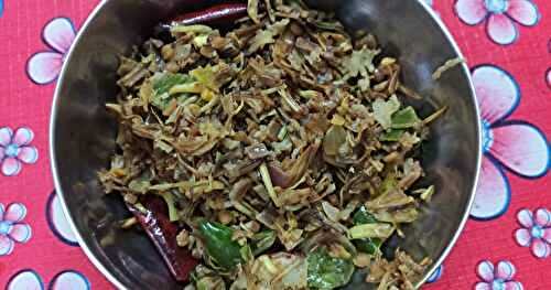 Traditional Vazhaipoo Poriyal Recipe | Banana Flower Stir Fry Made Simple | A forgotten Village Recipe