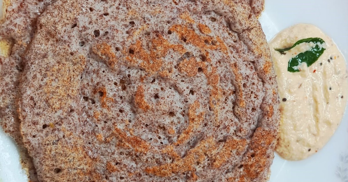 Karuppu Kavuni Dosa Recipe | Healthy Black Rice Dosa | Diabetic Breakfast Recipe