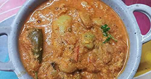 High Protein Double beans gravy | Quick & Easy Double Beans Gravy I Chapathi Side dish