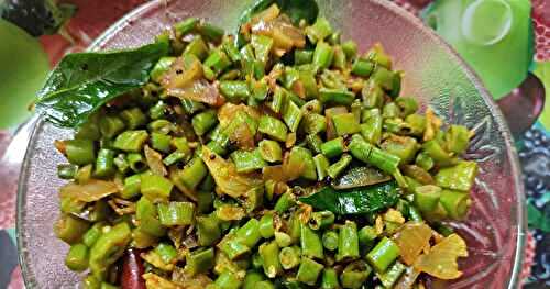 Long Beans Poriyal | Karamani Stir Fry for Diabetes & Weight Loss