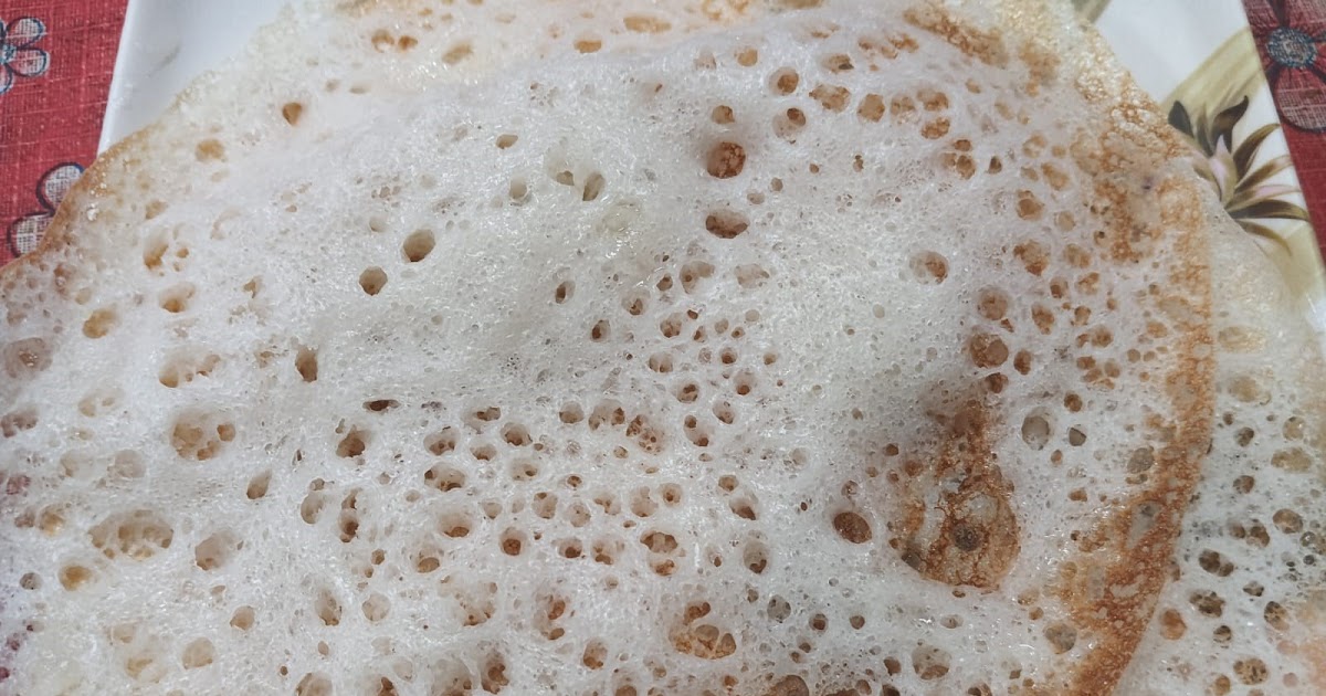 My Mom's Special Spongy Appam Recipe | Soft & Fluffy Homemade Appam without Yeast