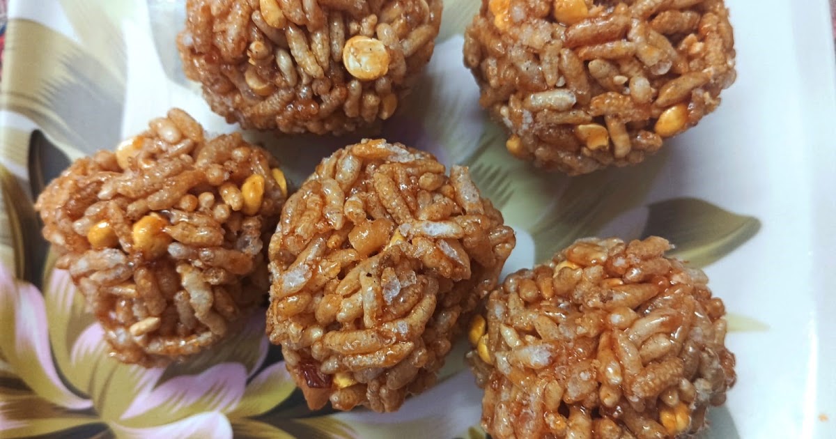 Traditional Pori Urundai with a Delicious Gram Crunch | Krishna Jayanthi Special Recipe Pori Urundai