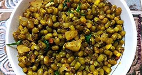 Navaratri Pachai Payaru Sundal Recipe | Protein-Rich Green Gram Sundal