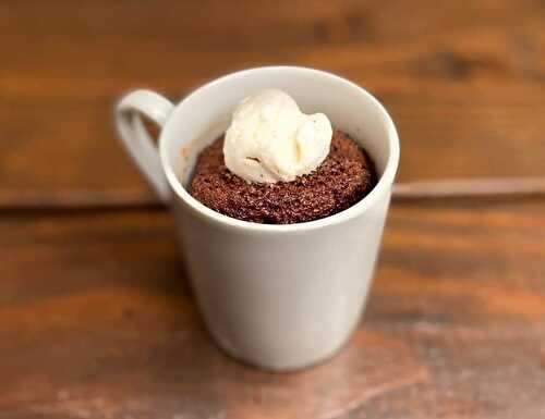 Chocolate Cake in a Mug