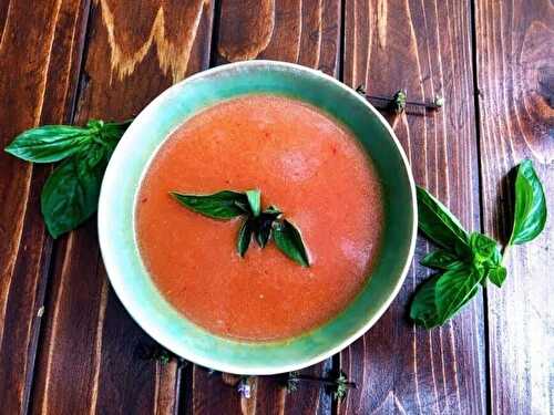Try This at Home - Tomato Gazpacho to Cool Off During the Dog Days of Summer