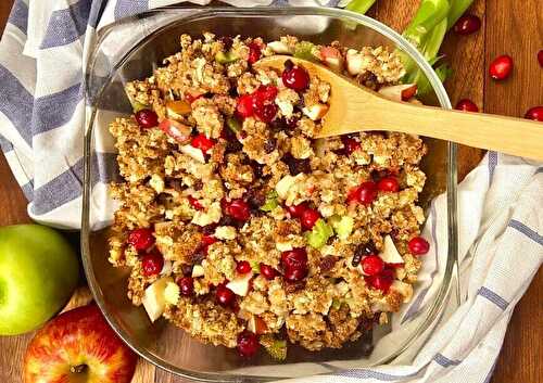 Thanksgiving Stuffing with Fruit