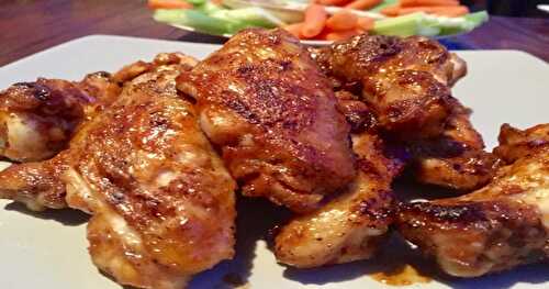 Charcoal Grilled Chicken Wings You'll Go Wild For (and 5 sauces too!) - Maplewood Road