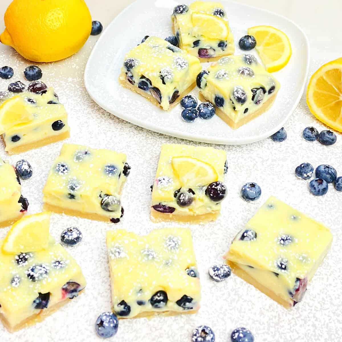 Lemon Blueberry Bars