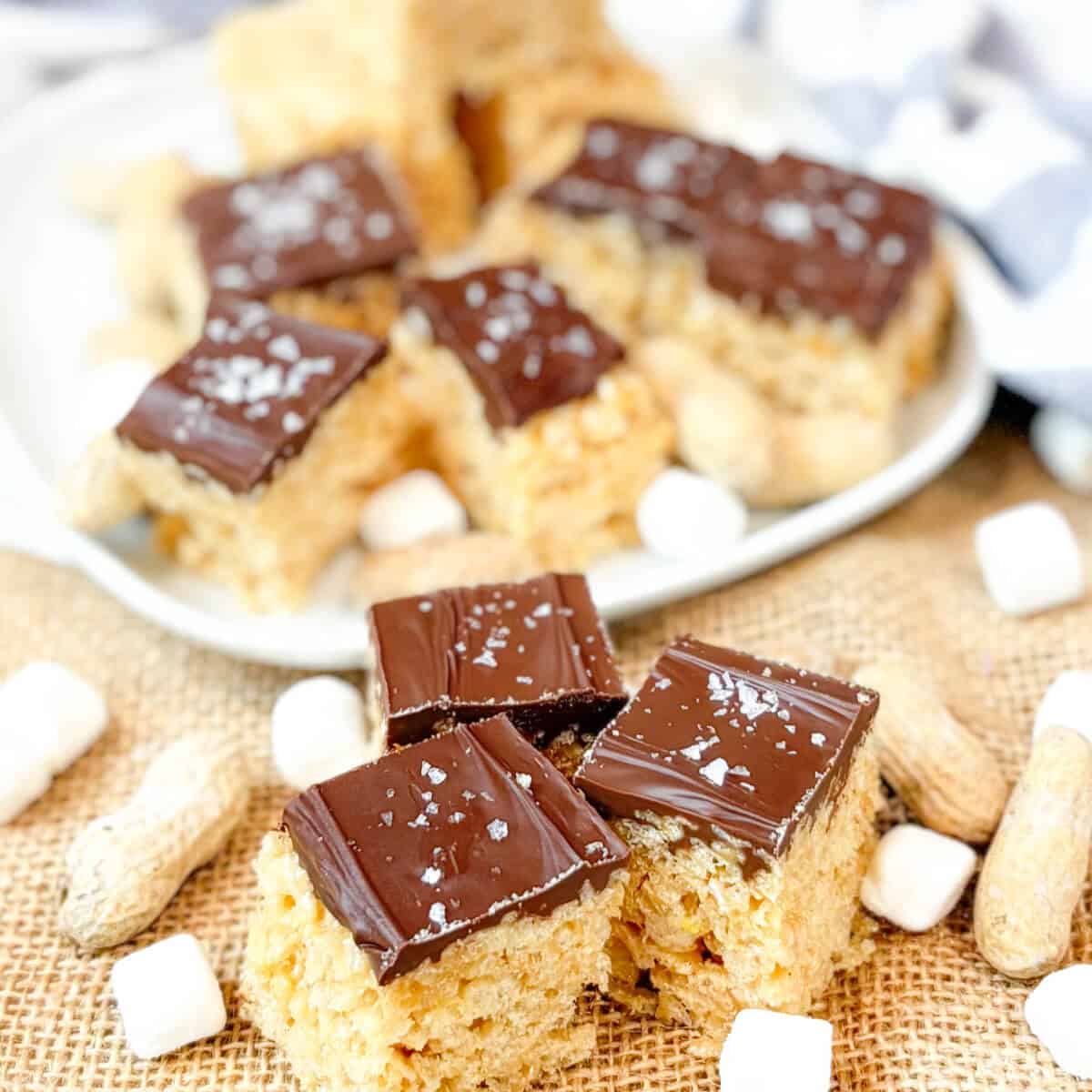 Peanut Butter Rice Krispie Treats