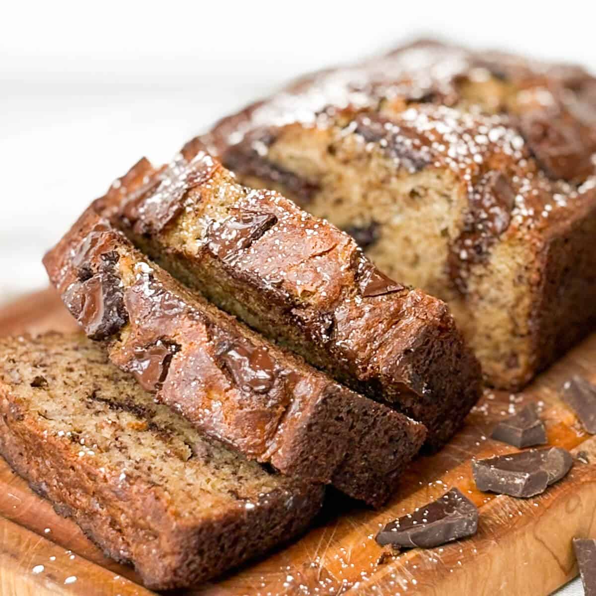 Chocolate Chunk Banana Bread
