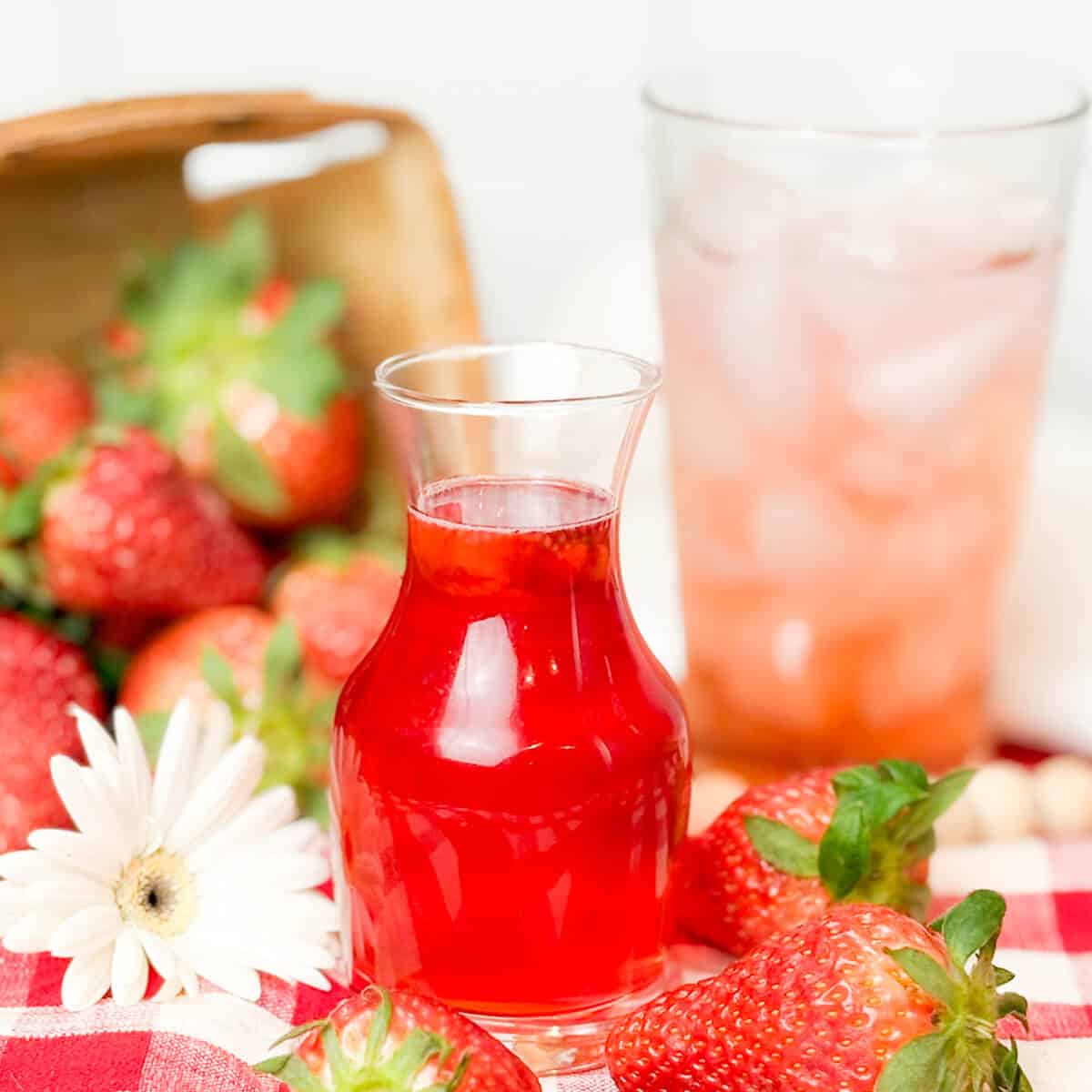 Strawberry Simple Syrup