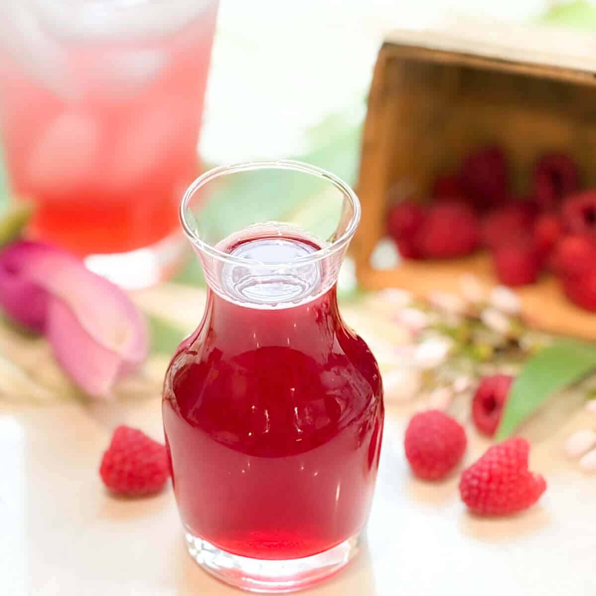 Raspberry Simple Syrup
