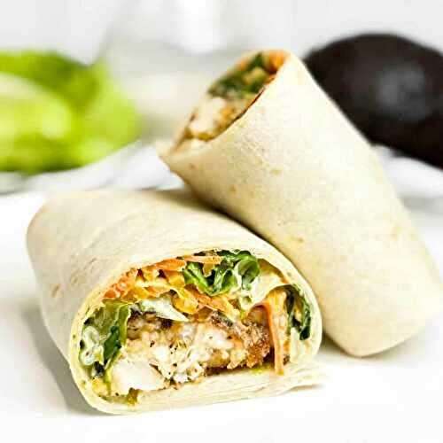 Honey Mustard Chicken Wrap