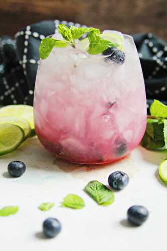 Blueberry Mojito - Margarita's On The Rocks